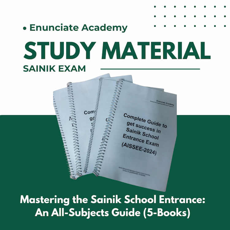 digital-product | Mastering the Sainik School Entrance Exam Materials